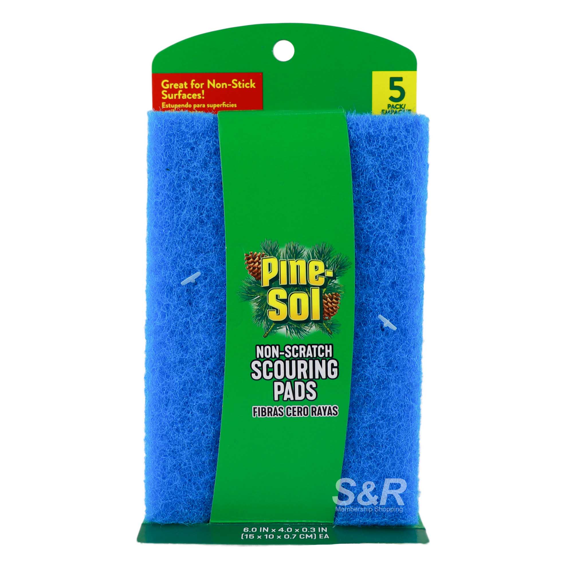 Pine-Sol Non-Scratch Scouring Pads 5 packs Pine-Sol Non-Scratch Scouring Pads 5 packs